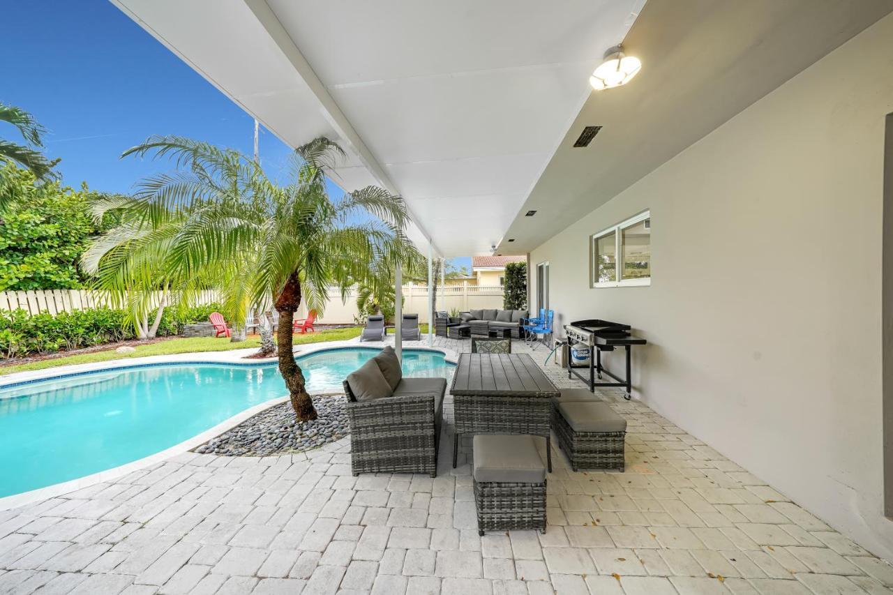 Comfortable 4 Bedroom House With Pool By Pmi Форт Лодърдейл Екстериор снимка